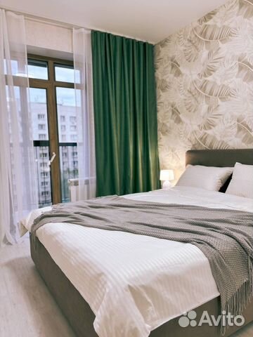 

1-к. квартира, 45 м², 2 кровати