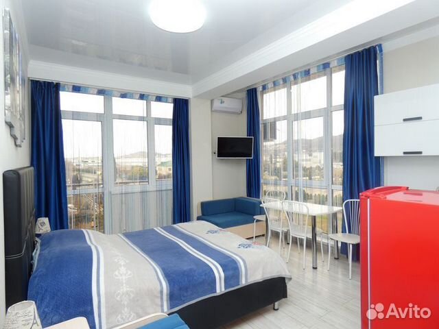 

Квартира-студия, 27 м², 3 кровати