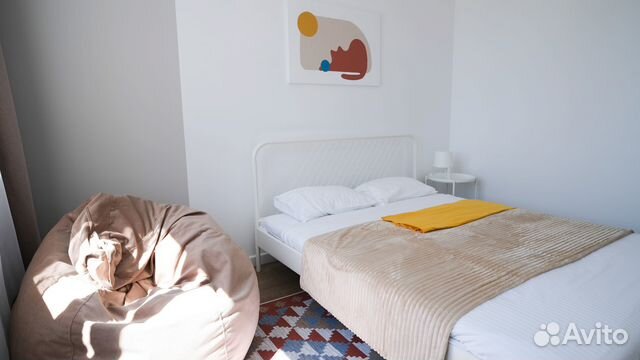 

1-к. квартира, 41 м², 2 кровати