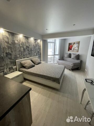 

Квартира-студия, 27 м², 2 кровати