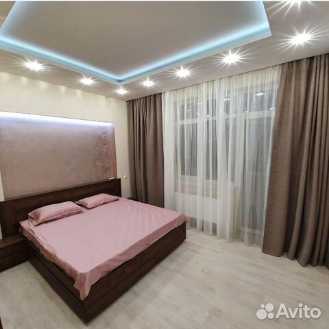 

1-к. квартира, 55 м², 2 кровати