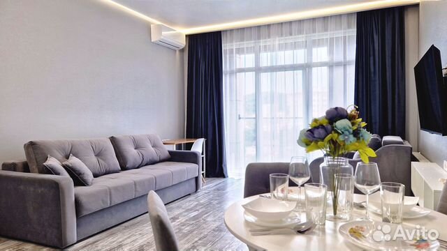 

Квартира-студия, 35 м², 2 кровати
