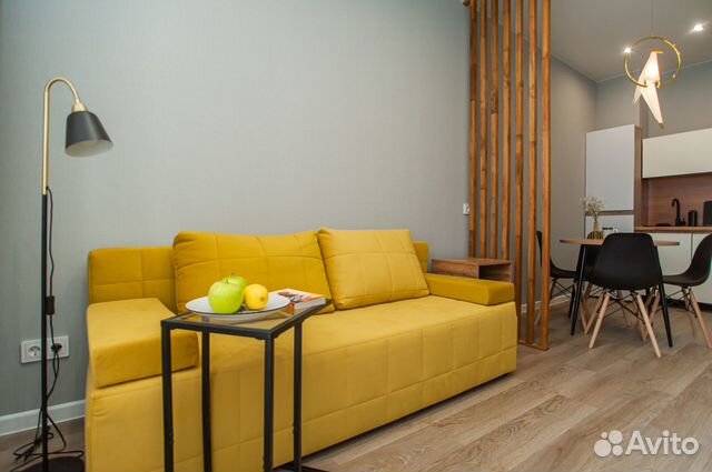 

1-к. квартира, 37 м², 2 кровати