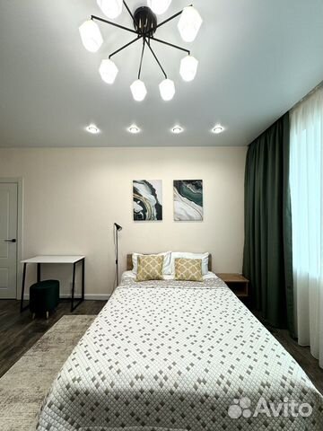

1-к. квартира, 44 м², 3 кровати