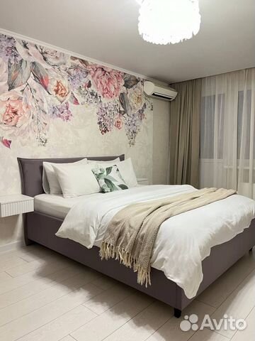 

1-к. квартира, 46 м², 3 кровати