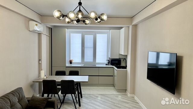 

1-к. квартира, 56 м², 2 кровати