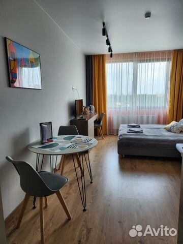 

Квартира-студия, 25 м², 2 кровати