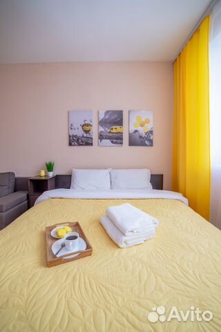 

1-к. квартира, 44 м², 3 кровати