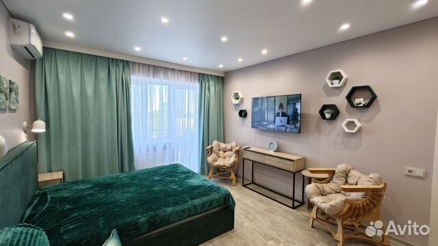 

1-к. квартира, 56 м², 3 кровати