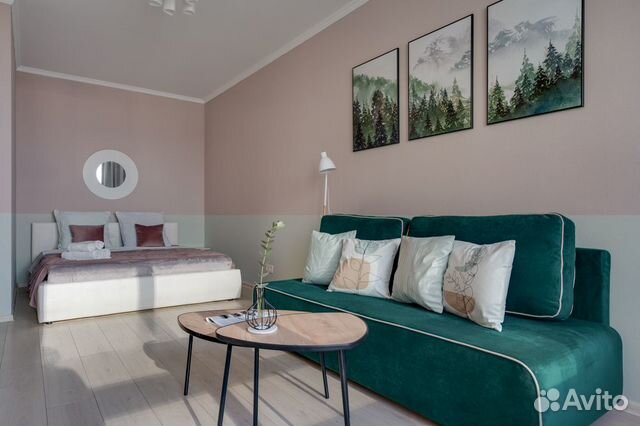 

1-к. квартира, 40 м², 2 кровати