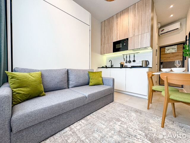 

Квартира-студия, 17 м², 1 кровать