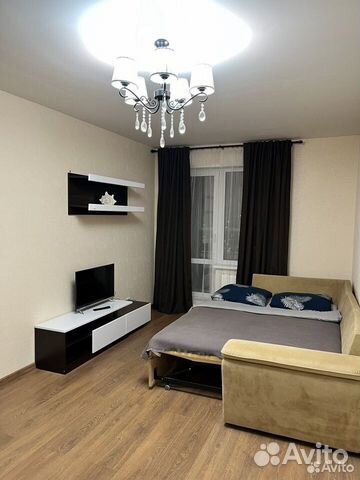 

1-к. квартира, 37 м², 2 кровати