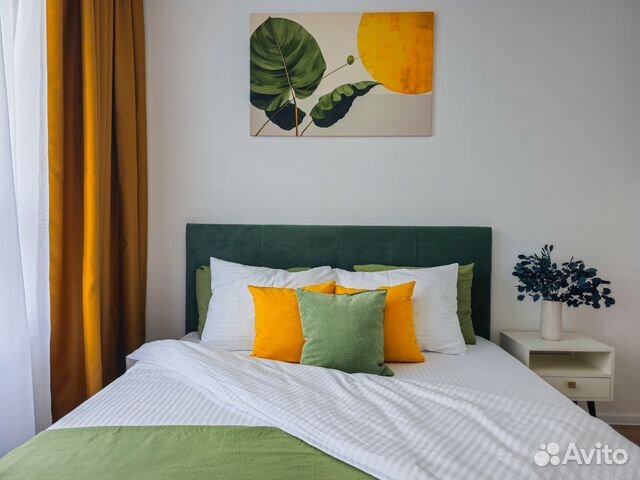 

1-к. квартира, 36 м², 2 кровати