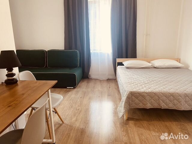 

Квартира-студия, 35 м², 2 кровати
