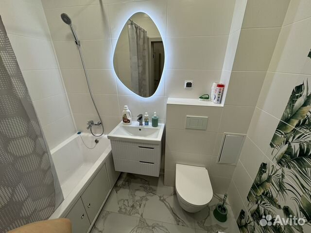 

1-к. квартира, 46 м², 2 кровати