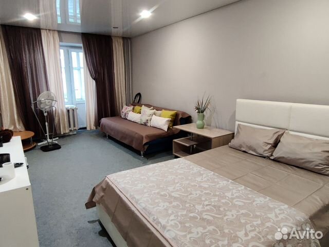 

Квартира-студия, 40 м², 2 кровати