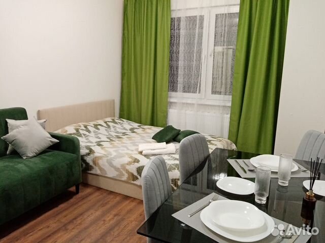 

Квартира-студия, 20,4 м², 2 кровати
