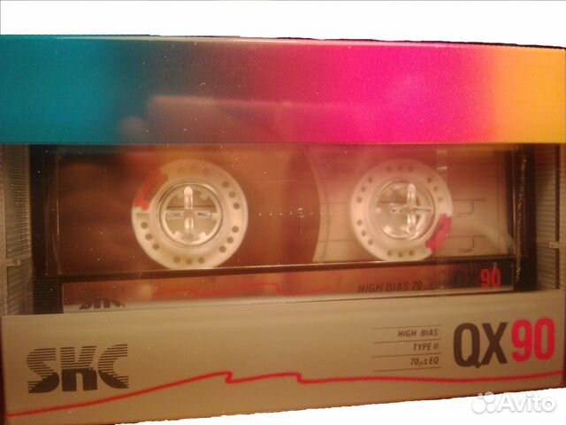 Р Е Д К А Я аудиокассета skc QX90 нов.запечат-я Р Е Д К А Я аудиокассета skc QX90 нов.запечат-я