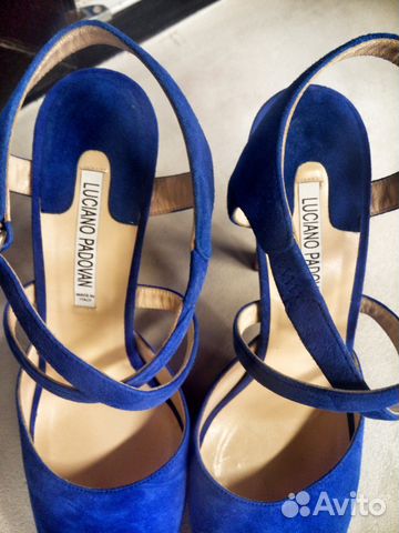 Замшевые сандалии Luciano Padovan 40 р