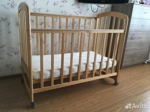 Детская кроватка «Фея 304» с матрасом