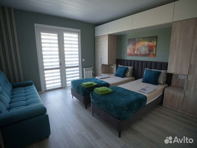 

Квартира-студия, 27 м², 3 кровати