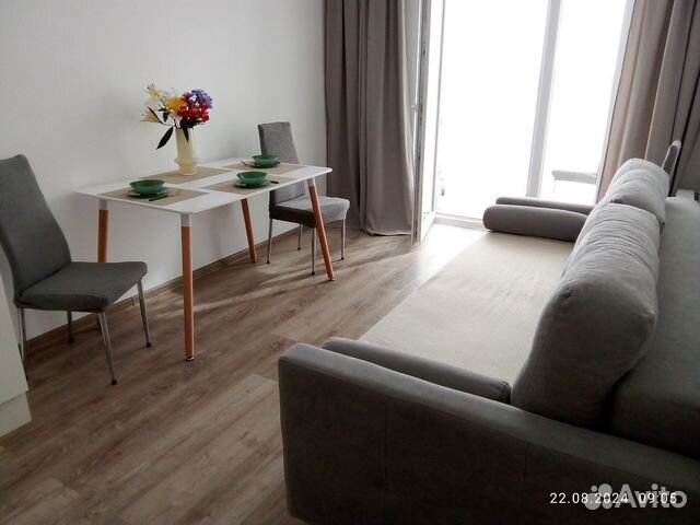 

1-к. квартира, 40 м², 2 кровати