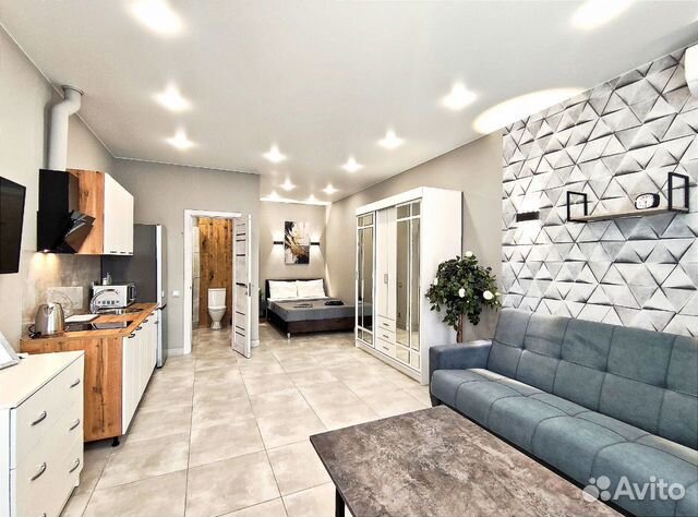 

Квартира-студия, 29 м², 2 кровати