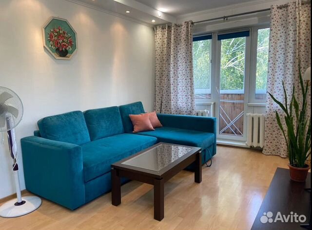 

2-к. квартира, 44 м², 2 кровати