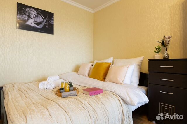 

1-к. квартира, 42 м², 3 кровати