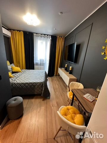 

Квартира-студия, 28 м², 2 кровати