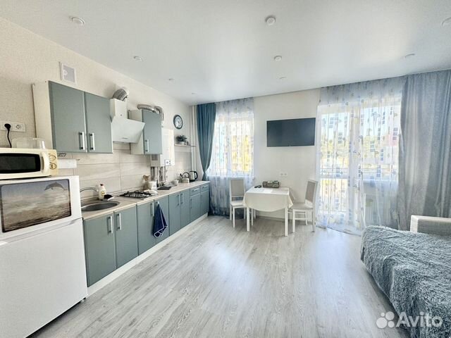 

Квартира-студия, 30 м², 1 кровать