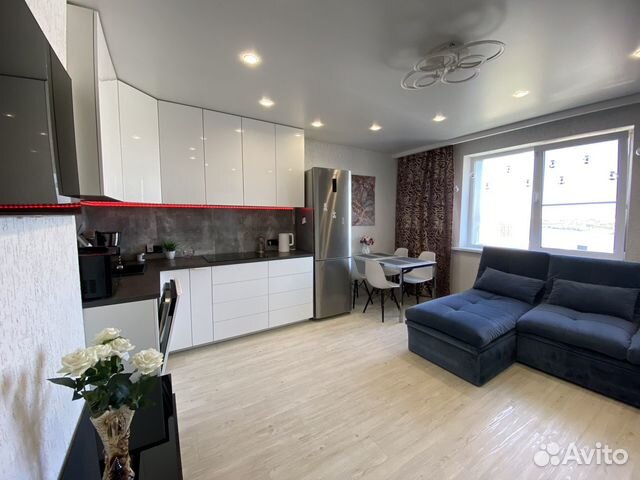 

Квартира-студия, 62,5 м², 3 кровати