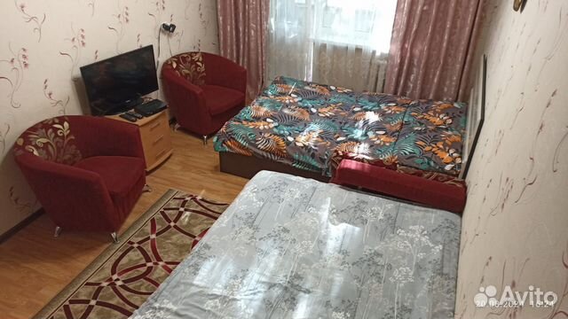 

1-к. квартира, 33 м², 2 кровати