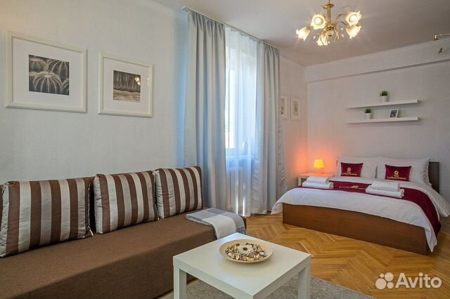 

1-к. квартира, 42 м², 2 кровати