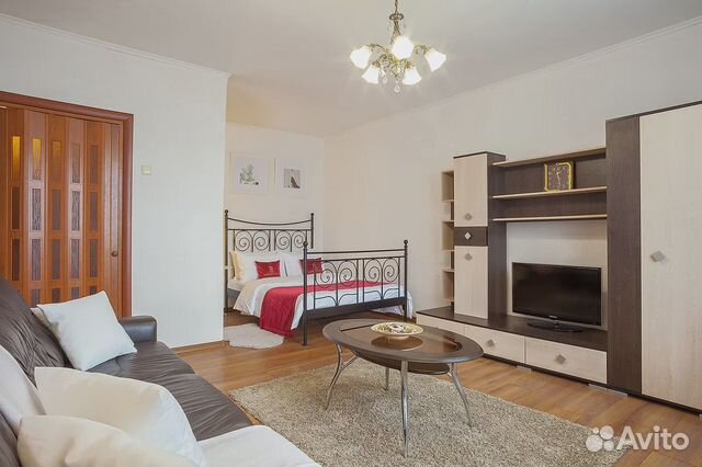 

1-к. квартира, 43 м², 2 кровати