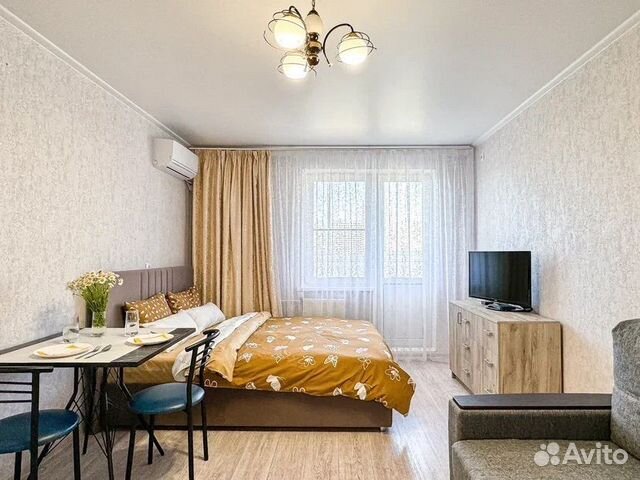 

Квартира-студия, 30 м², 2 кровати
