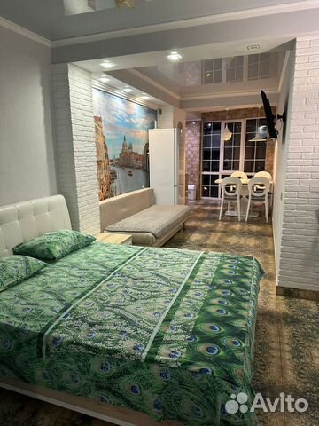 

Квартира-студия, 33 м², 2 кровати