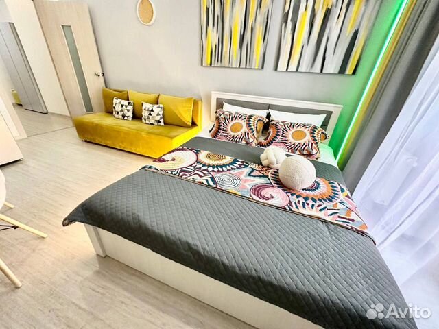 

Квартира-студия, 34,7 м², 2 кровати