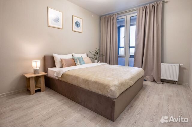 

1-к. квартира, 42 м², 2 кровати