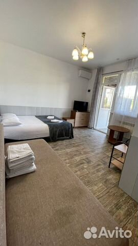 

Квартира-студия, 25 м², 2 кровати
