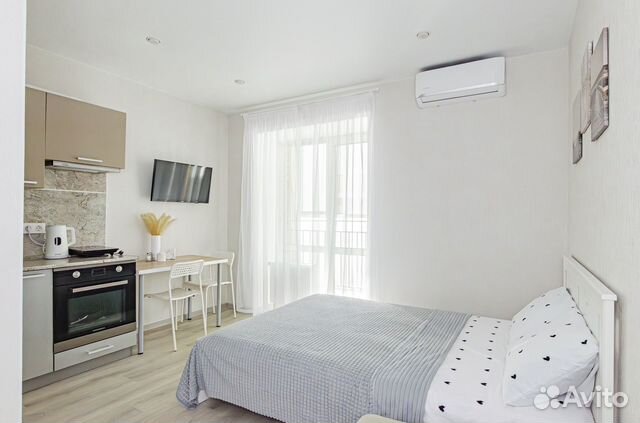 

Квартира-студия, 22 м², 2 кровати