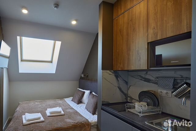 

Квартира-студия в апарт-отеле, 14,6 м², 4/4 эт.
