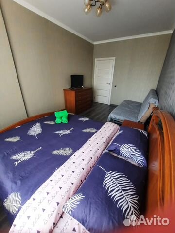 

1-к. квартира, 42 м², 2 кровати