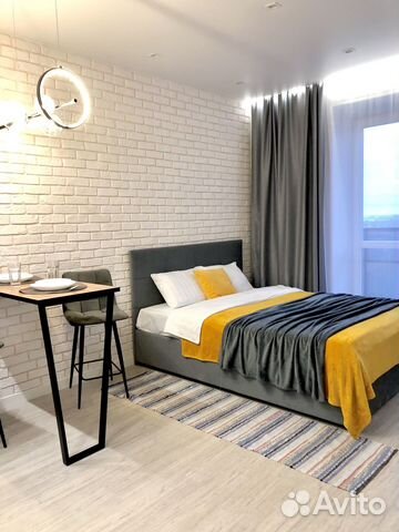 

Квартира-студия, 29 м², 1 кровать
