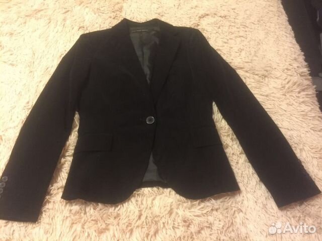Велюровый Пиджак Zara Basic