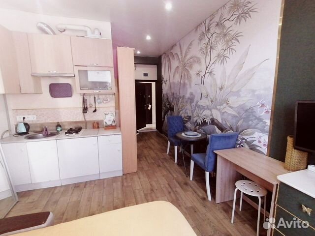 

Квартира-студия, 28 м², 1 кровать