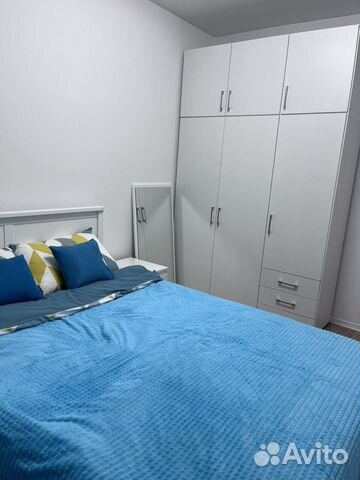 

1-к. квартира, 32 м², 2 кровати