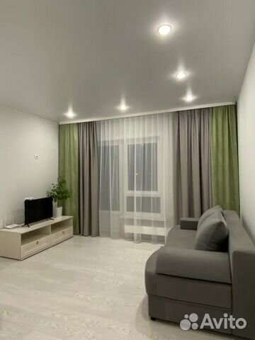 

1-к. квартира, 40 м², 2 кровати