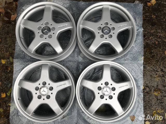 R17 разноширокие диски AMG III R170