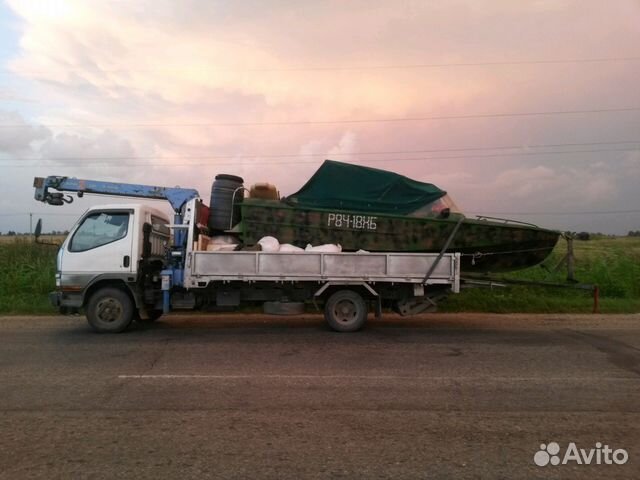 Грузовик с краном. Манипулятор 2тн. Борт 5 м кран